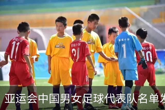 亚运会中国男女足球代表队名单发布：中卫因车祸缺席