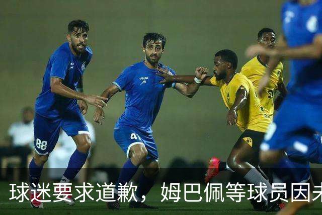 球迷要求道歉，姆巴佩等球员因未展示支援标语遭指责